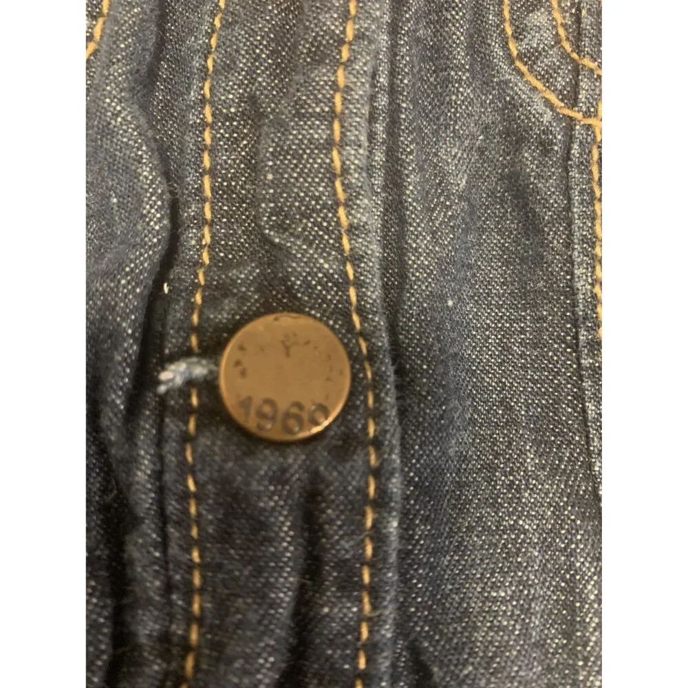 BabyGap Baby 18-24M Denim Polka‎ Dot Jacket 100% Cotton